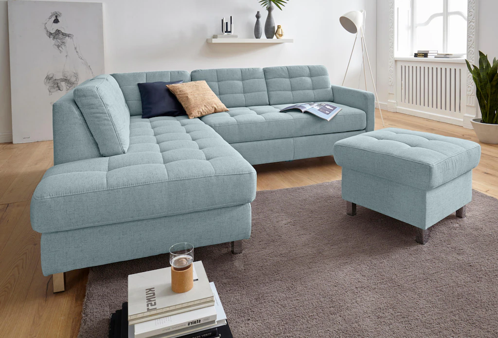Bild von sit&more Ecksofa "Picasso L-Form", wahlweise mit Bettfunktion und Bettkasten