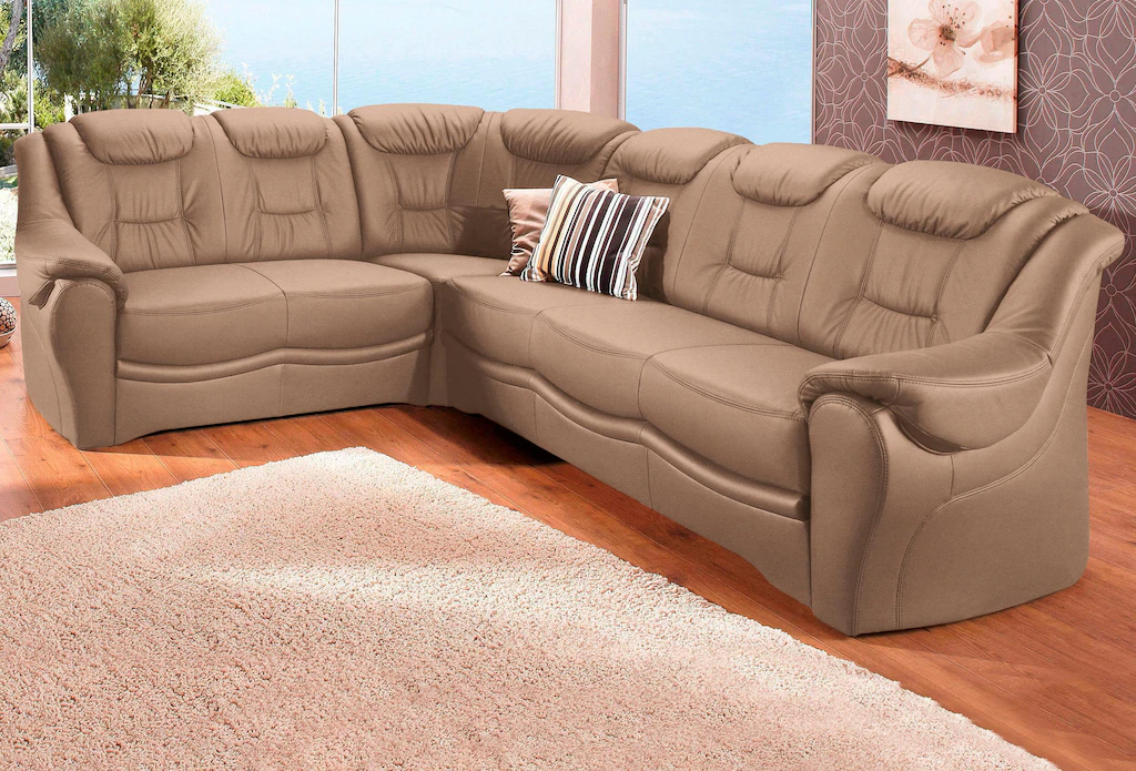 Bild von sit&more Ecksofa "Bellevue L-Form", wahlweise mit Bettfunktion