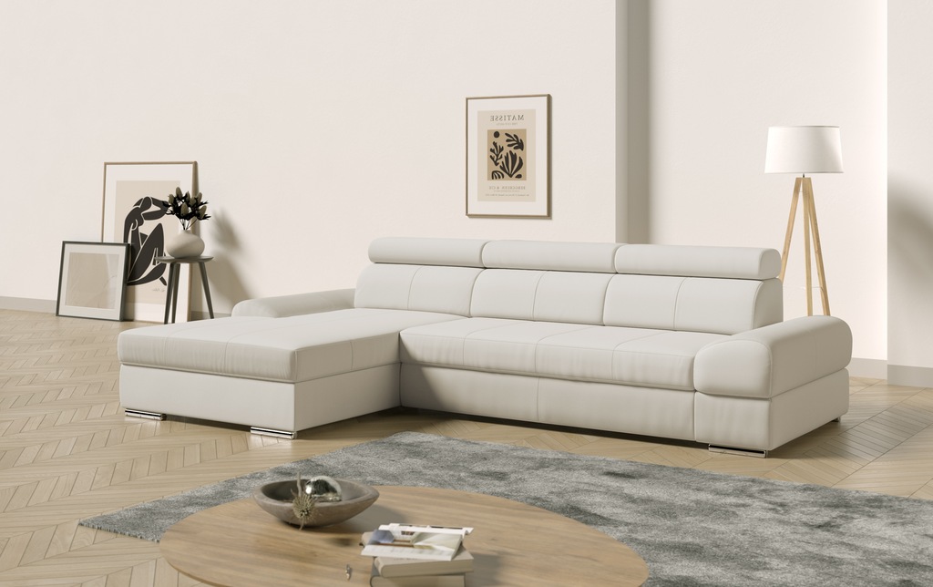 Bild von sit&more Ecksofa Broadway L-Form, inklusive Kopfteilverstellung, wahlweise mit Bettfunktion