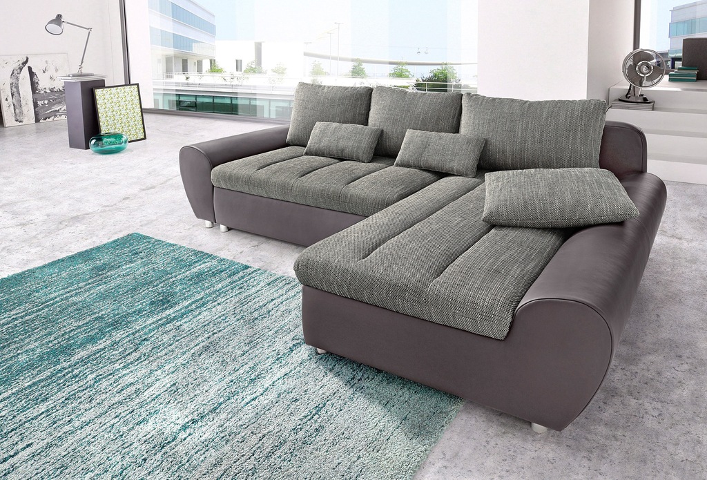 Bild von sit&more Ecksofa "Bandos L-Form", in 2 unterschiedlichen Größen, wahlweise mit Bettfunktion