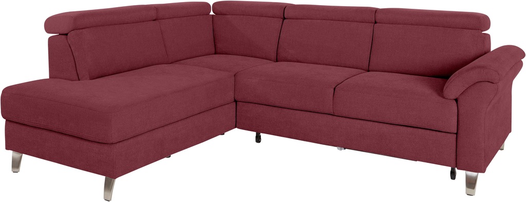 Bild von sit&more Ecksofa, inklusive Kopfteilverstellung, wahlweise mit Bettfunktion und Bettkasten