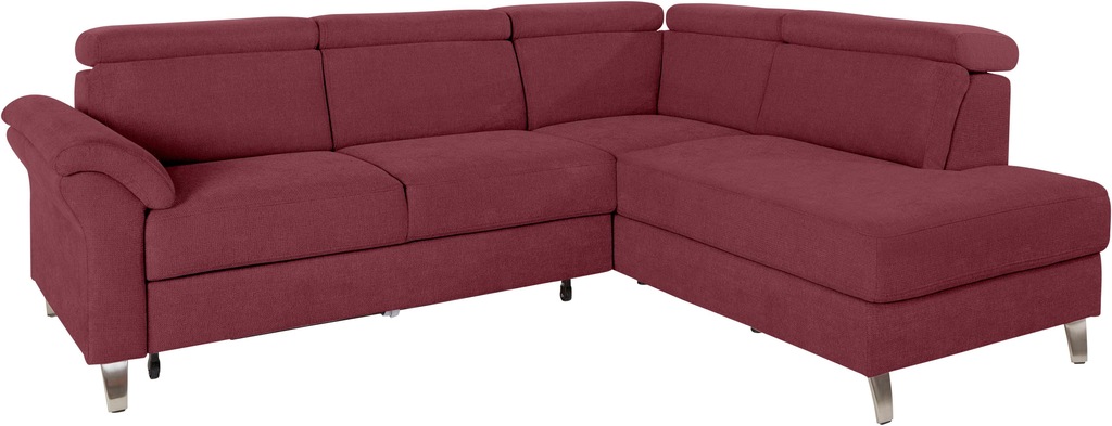 Bild von sit&more Ecksofa, inklusive Kopfteilverstellung, wahlweise mit Bettfunktion und Bettkasten