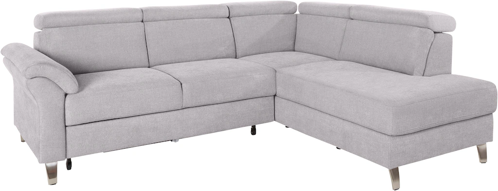 Bild von sit&more Ecksofa, inklusive Kopfteilverstellung, wahlweise mit Bettfunktion und Bettkasten