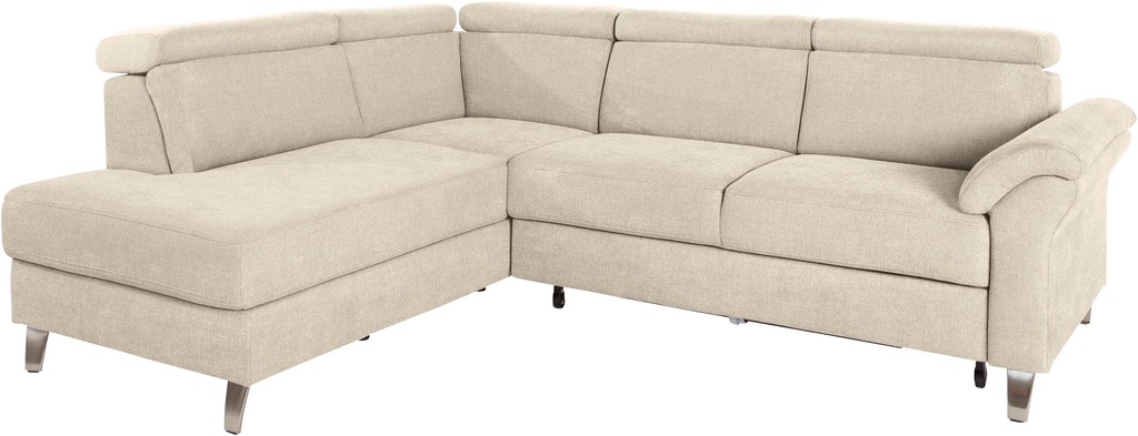 Bild von sit&more Ecksofa, inklusive Kopfteilverstellung, wahlweise mit Bettfunktion und Bettkasten