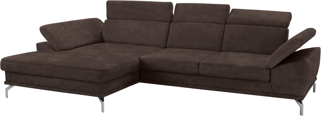 Bild von sit&more Ecksofa "Scorpio L-Form", inklusive Sitztiefenverstellung, wahlweise mit Kopfverstellung