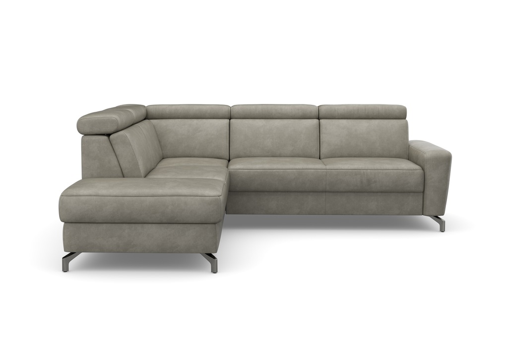 Bild von sit&more Ecksofa "Scarlett L-Form", inklusive Kopfteilverstellung, wahlweise mit Bettfunktion, Bettkasten