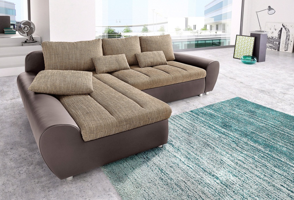 Bild von sit&more Ecksofa "Top Bandos L-Form", in 2 unterschiedlichen Größen, wahlweise mit Bettfunktion