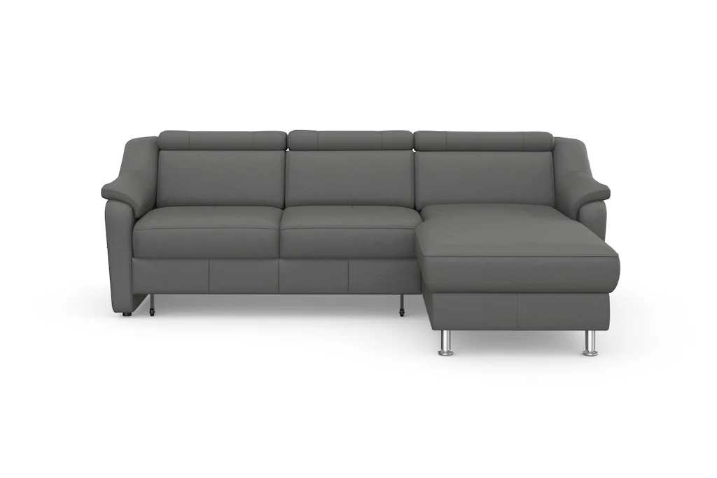 Bild von sit&more Ecksofa "Freetown L-Form", inklusive Kopfteilverstellung und komfortablem Federkern