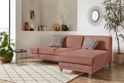 Bild von sit&more Ecksofa "Clio L-Form", wahlweise mit Bettfunktion oder Vorziehsitz und Bettkasten, Federkern