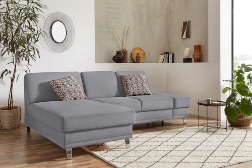 Bild von sit&more Ecksofa "Clio L-Form", wahlweise mit Bettfunktion oder Vorziehsitz und Bettkasten, Federkern