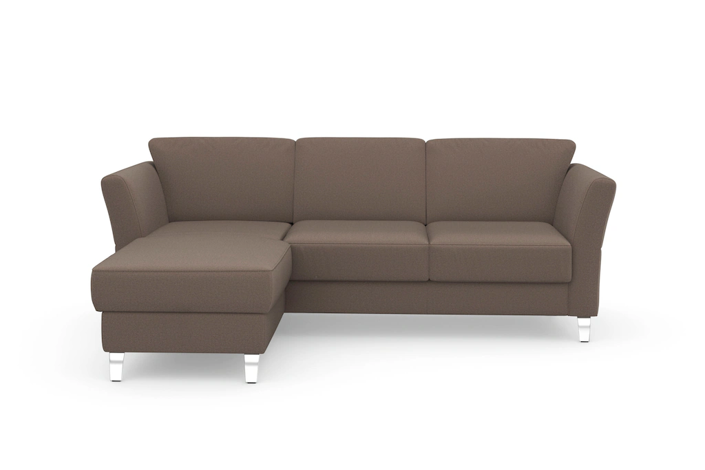 Bild von sit&more Ecksofa "Visby L-Form", wahlweise mit Bettfunktion und Bettkasten, frei im Raum stellbar
