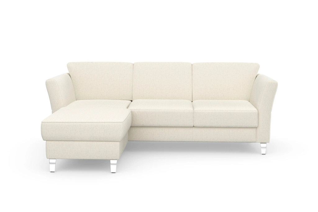 Bild von sit&more Ecksofa "Visby L-Form", wahlweise mit Bettfunktion und Bettkasten, frei im Raum stellbar