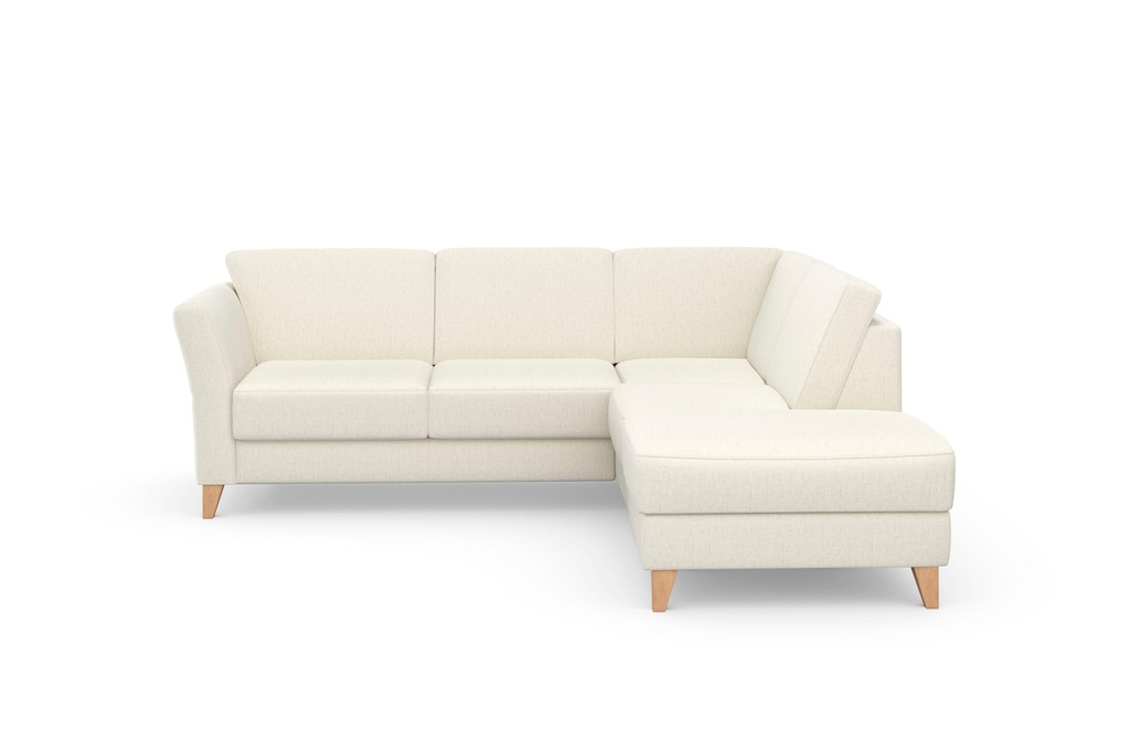 Bild von sit&more Ecksofa "Visby L-Form", Wahlweise mit Bettfunktion und Stauraum, frei im Raum stellbar