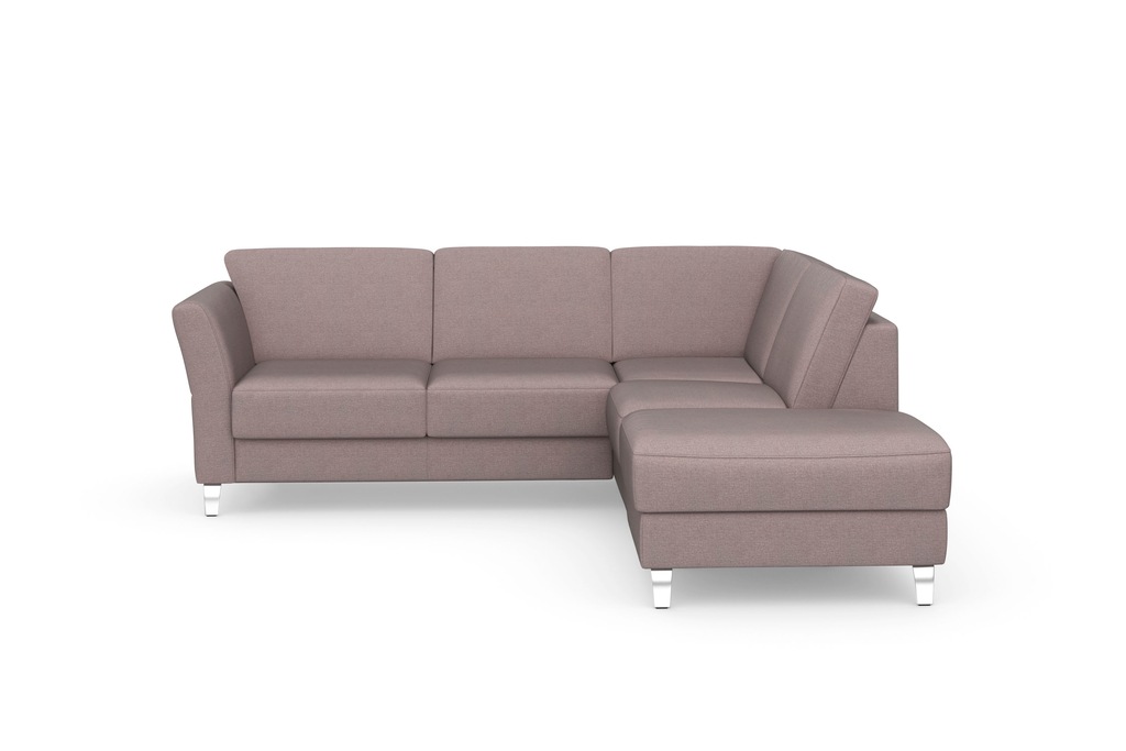 Bild von sit&more Ecksofa "Visby L-Form", Wahlweise mit Bettfunktion und Stauraum, frei im Raum stellbar