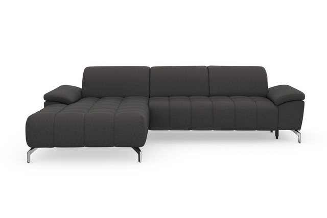 Bild von sit&more Ecksofa "Cool L-Form", wahlweise mit Kopfteilverstellung und Vorziehsitz, motorisch
