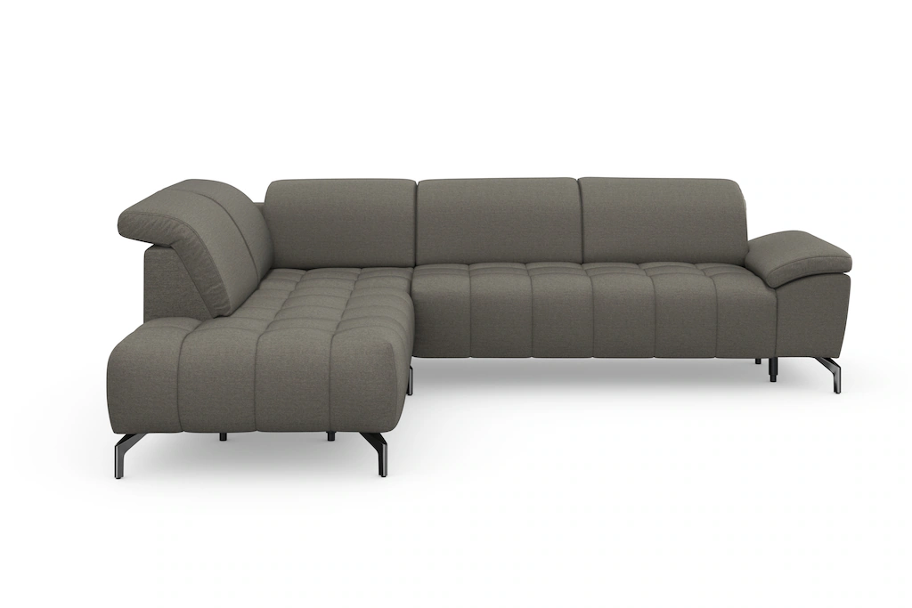 Bild von sit&more Ecksofa "Cool L-Form", wahlweise mit Kopfteilverstellung und Vorziehsitz motorisch