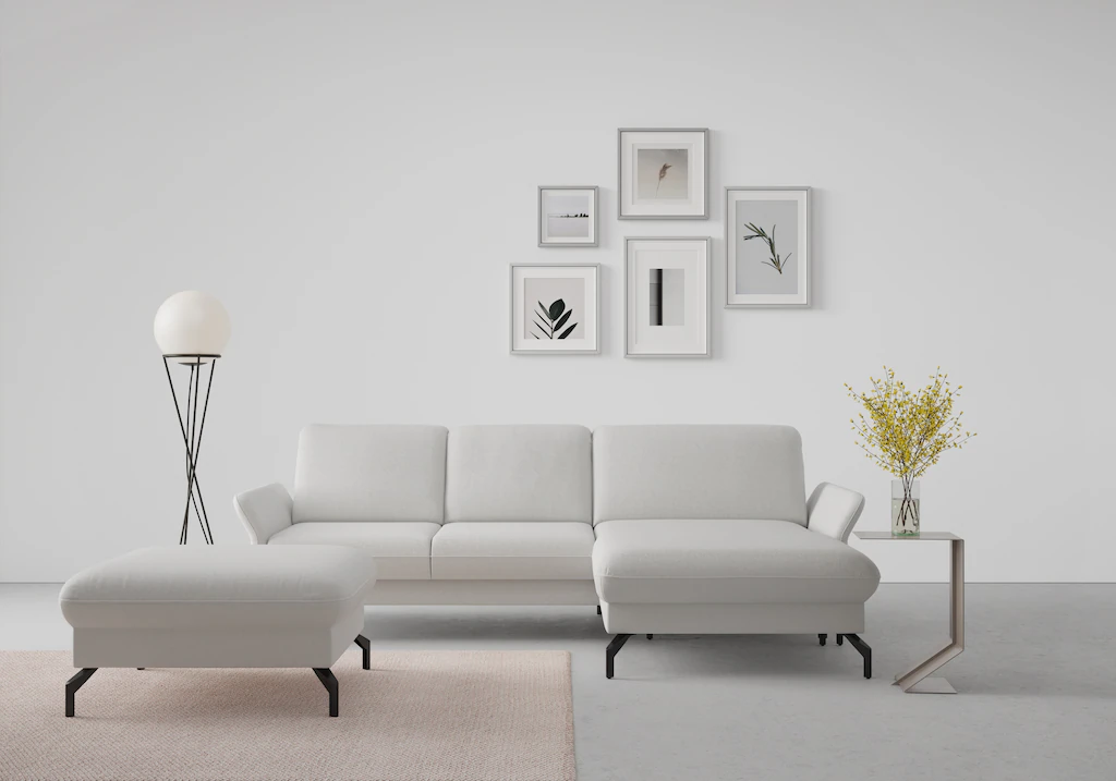 Bild von sit&more Ecksofa "Fashion L-Form", wahlweise mit Kopfteilverstellung und Vorziehsitz, motorisch