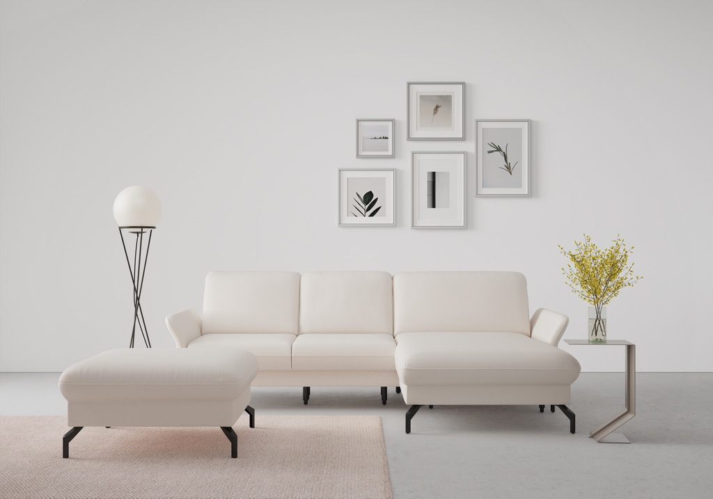 Bild von sit&more Ecksofa "Fashion L-Form", wahlweise mit Kopfteilverstellung und Vorziehsitz, motorisch