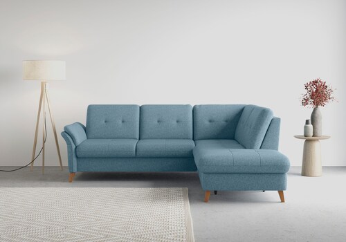 Bild von sit&more Ecksofa "Göteborg", Sitztiefenverstellung und Federkern, wahlweise mit Bettfunktion