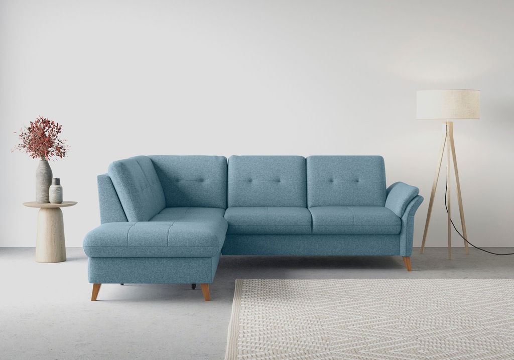 Bild von sit&more Ecksofa "Göteborg", Sitztiefenverstellung und Federkern, wahlweise mit Bettfunktion