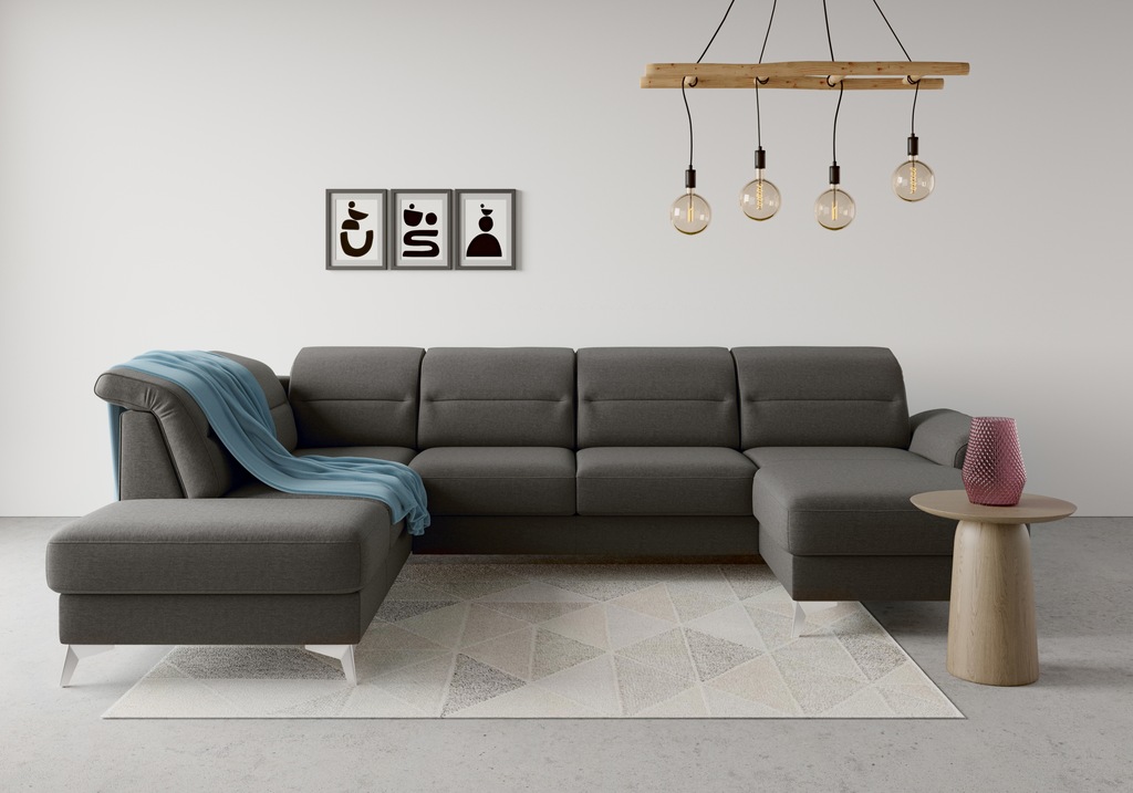 Bild von sit&more Wohnlandschaft "Sinatra U-Form", optional mit Kopfteilverstellung und Armteilfunktion etc.