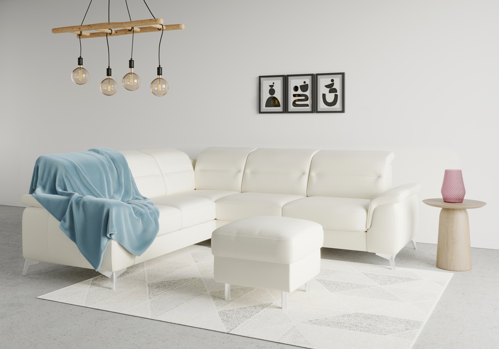 Bild von sit&more Ecksofa "Sinatra L-Form", optional mit Kopfteilverstellung und Armteilfunktion