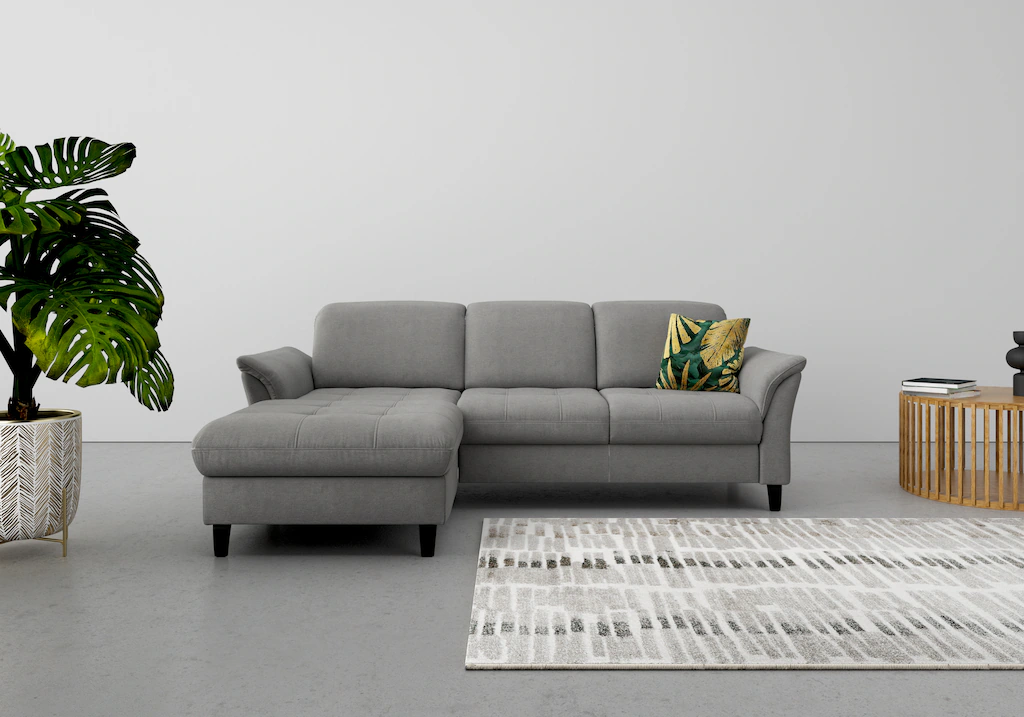 Bild von sit&more Ecksofa "Maggiore L-Form", wahlweise mit Kopfteilverstellung, Bettfunktion und Bettkasten