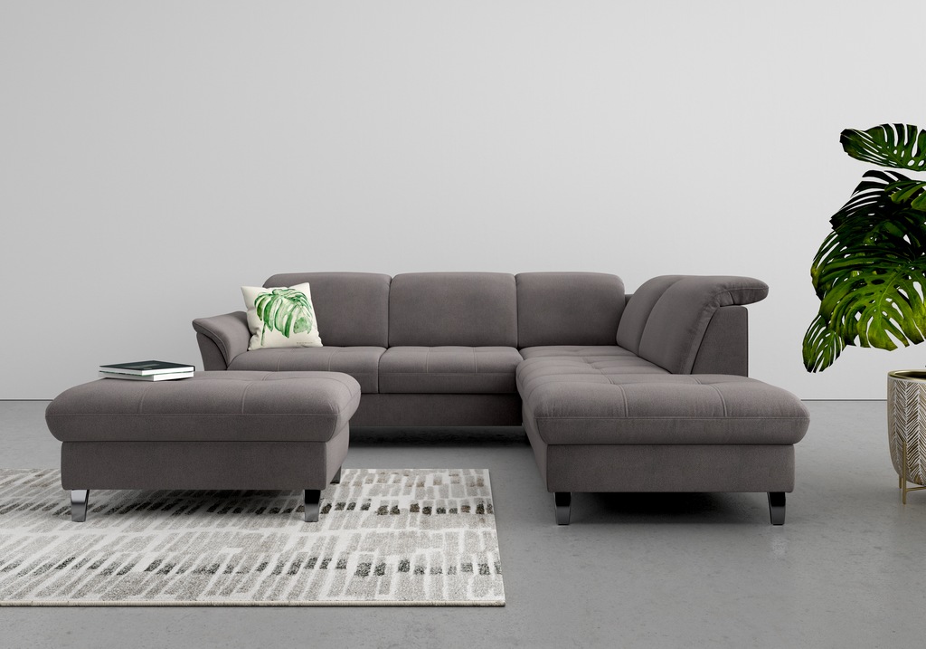 Bild von sit&more Ecksofa "Maggiore L-Form", wahlweise mit Kopfteilverstellung, Bettfunktion und Stauraum