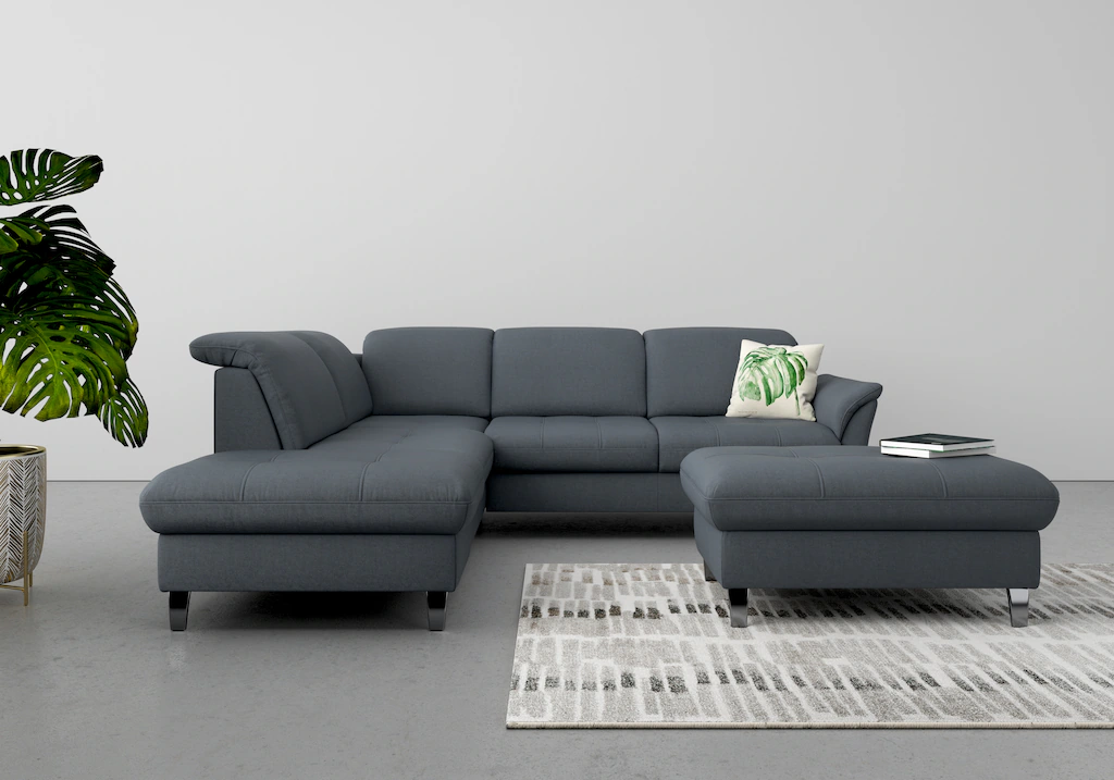 Bild von sit&more Ecksofa "Maggiore L-Form", wahlweise mit Kopfteilverstellung, Bettfunktion und Stauraum