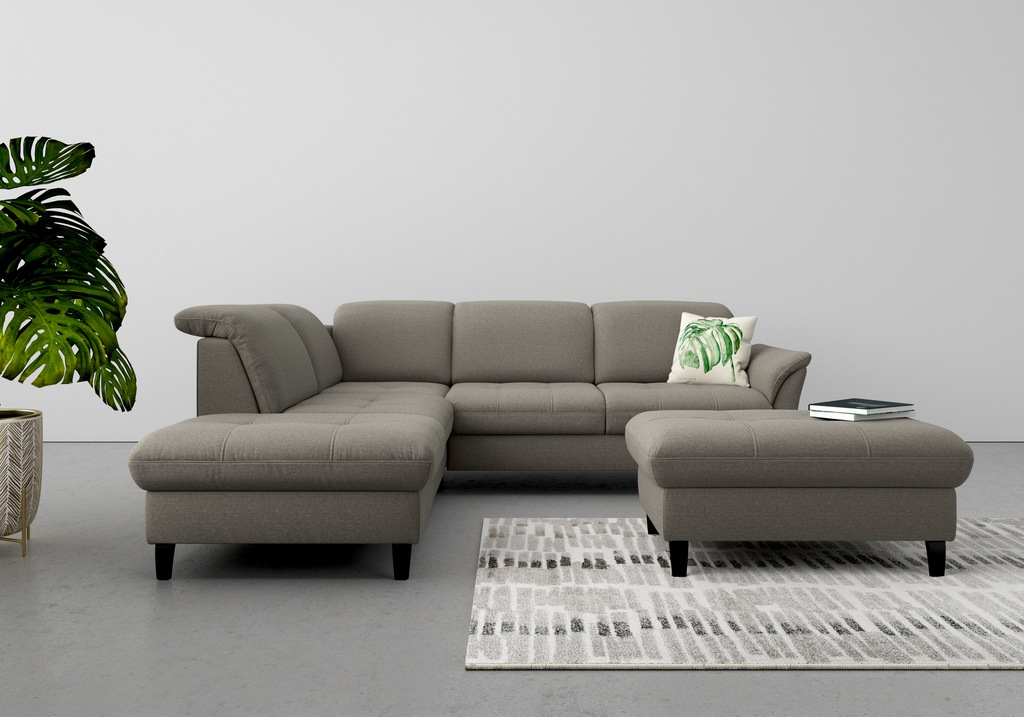 Bild von sit&more Ecksofa "Maggiore L-Form", wahlweise mit Kopfteilverstellung, Bettfunktion und Stauraum