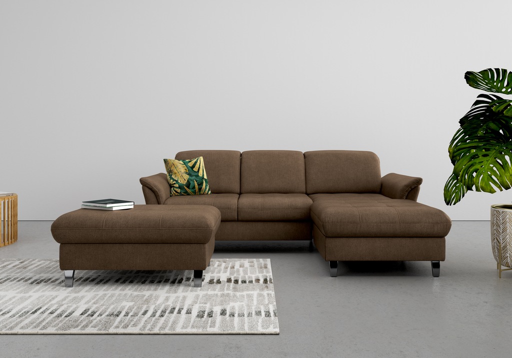 Bild von sit&more Stauraumhocker "Maggiore", mit Stauraum und modernen Metallbeinen