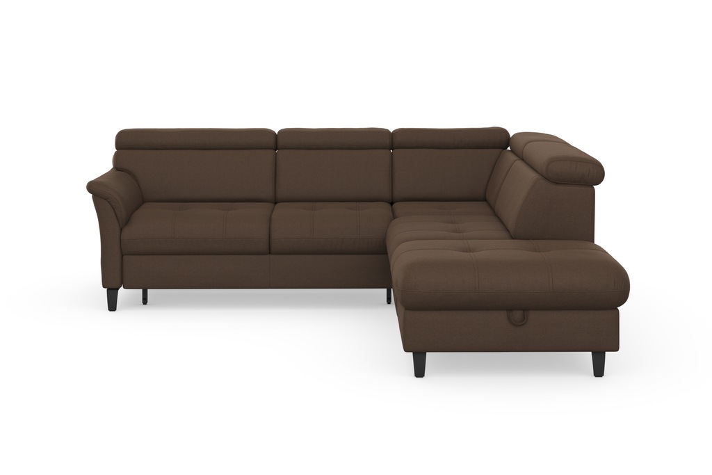 Bild von sit&more Ecksofa "Marano L-Form", inklusive Kopfteilverstellung, wahlweise mit Bettfunktion, Bettkasten