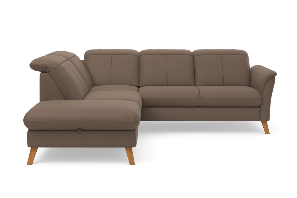 Bild von sit&more Ecksofa "Romero L-Form", wahlweise mit oder ohne TV-Funktion, Bettfunktion, Bettkasten