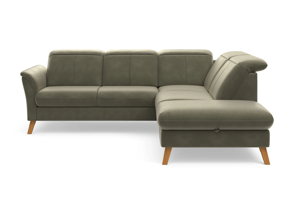 Bild von sit&more Ecksofa "Romero L-Form", wahlweise mit oder ohne TV-Funktion, Bettfunktion, Bettkasten