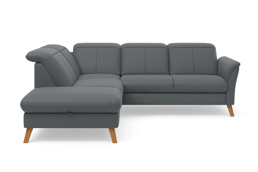 Bild von sit&more Ecksofa "Romero L-Form", wahlweise mit oder ohne TV-Funktion, Bettfunktion, Bettkasten