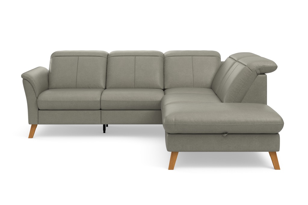 Bild von sit&more Ecksofa "Romero L-Form", wahlweise mit oder ohne TV-Funktion, Bettfunktion, Bettkasten