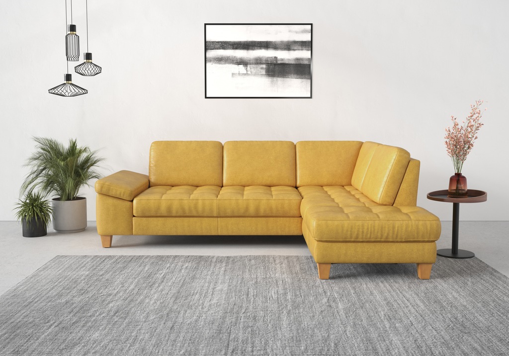 Bild von sit&more Ecksofa "Westham L-Form", mit Ottomane, mit oder ohne Bettfunktion, Bettkasten, Verstellung