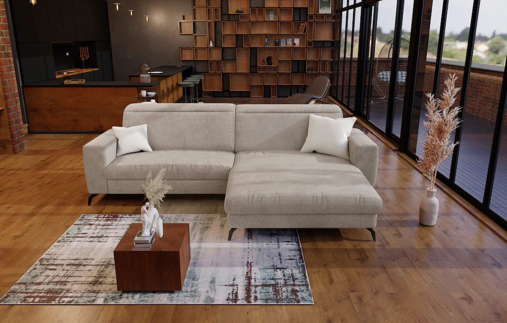 Bild von sit&more Ecksofa "Bolero L-Form"