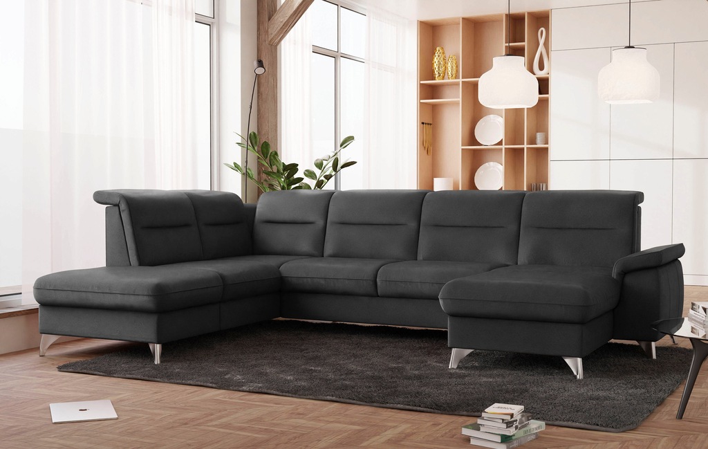 Bild von sit&more Wohnlandschaft "Astoria U-Form", wahlweise mit motorischer Relaxfunktion