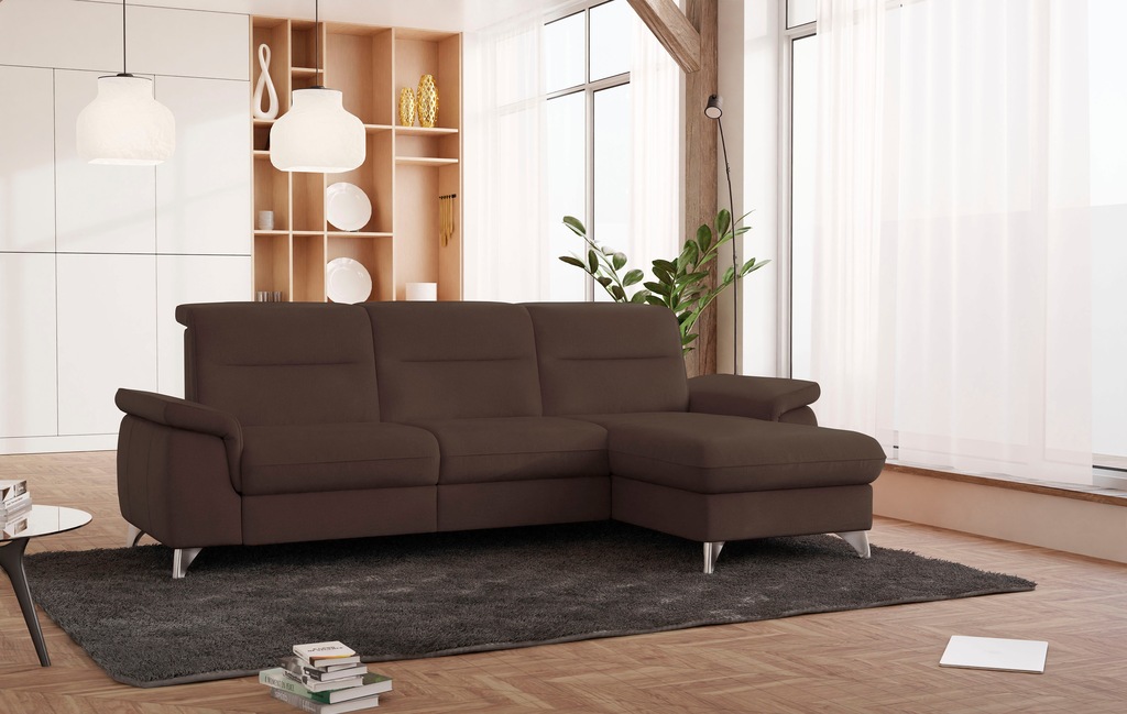 Bild von sit&more Ecksofa "Astoria L-Form", wahlweise mit motorischer Relaxfunktion