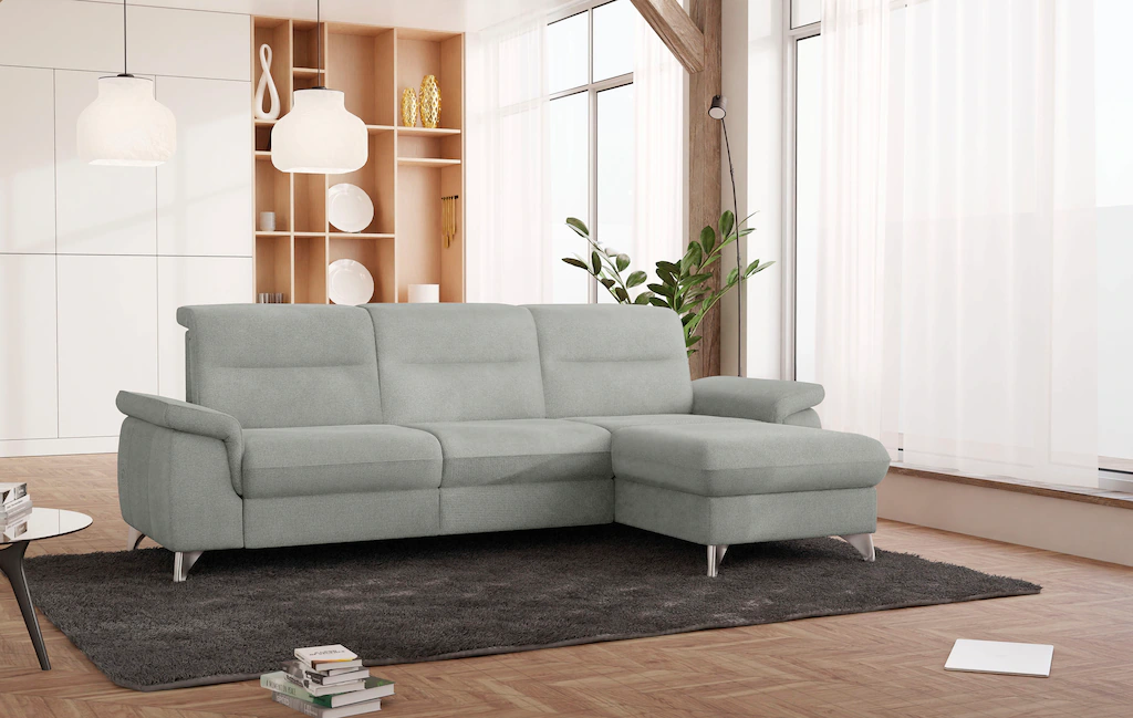 Bild von sit&more Ecksofa "Astoria L-Form", wahlweise mit motorischer Relaxfunktion