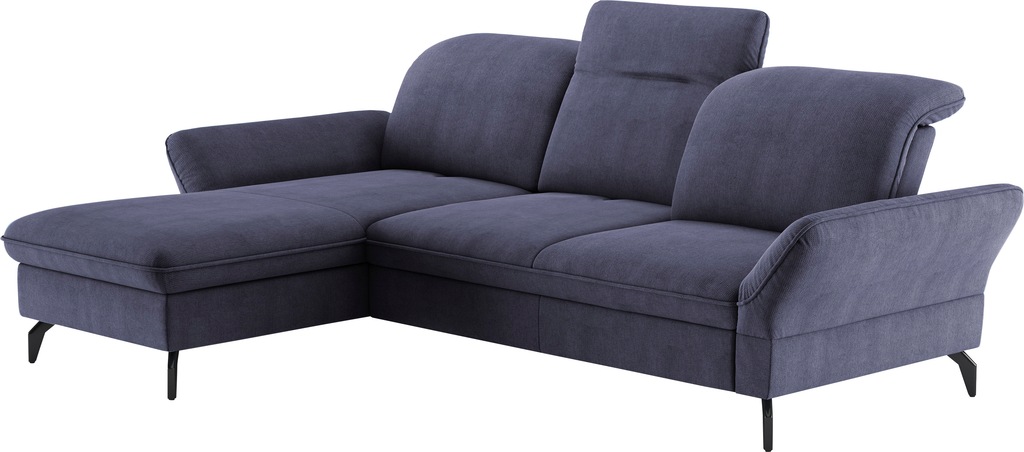 Bild von sit&more Ecksofa "Leandro L-Form", Wahlweise mit Bett-, Kopfteil - und Armlehnfunktion, sowie Bettkasten