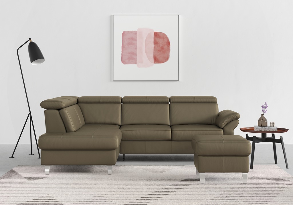 Bild von sit&more Ecksofa, inklusive Kopfteilverstellung, wahlweise mit Bettfunktion und Bettkasten