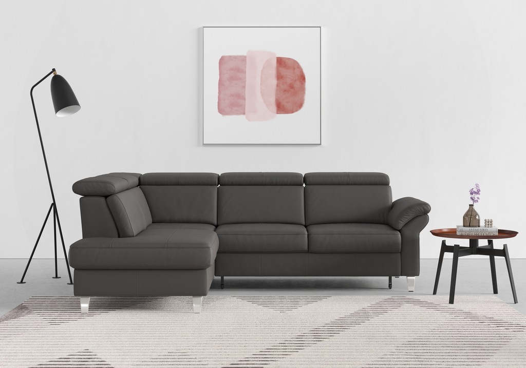 Bild von sit&more Ecksofa, inklusive Kopfteilverstellung, wahlweise mit Bettfunktion und Bettkasten