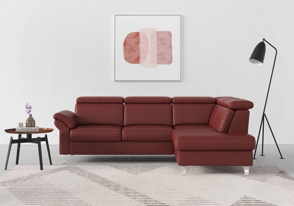 Bild von sit&more Ecksofa, inklusive Kopfteilverstellung, wahlweise mit Bettfunktion und Bettkasten