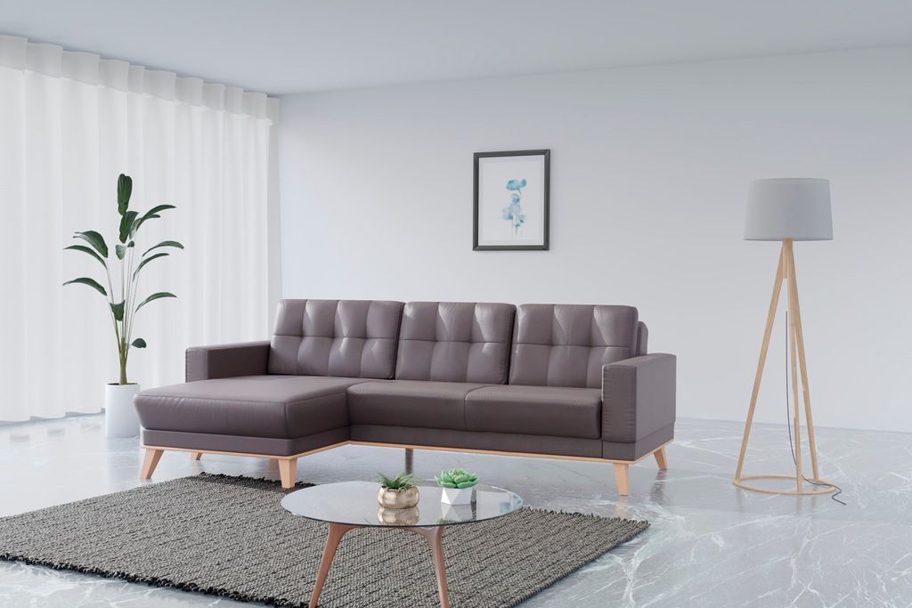 Bild von sit&more Ecksofa "Lavida L-Form", wahlweise mit Kippfunktion und Bettkasten