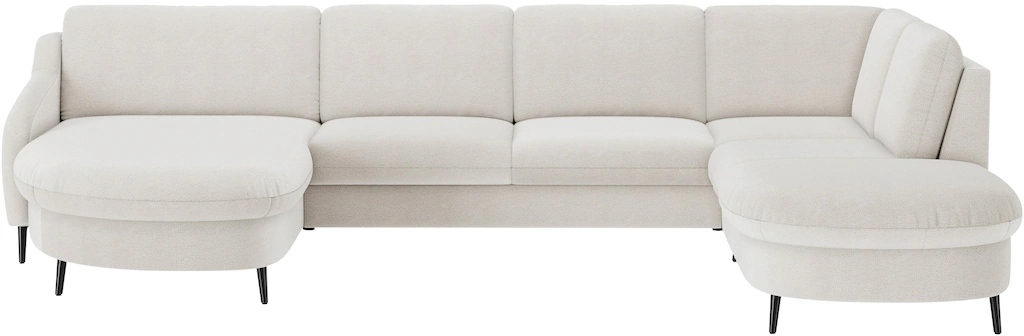 Bild von sit&more Wohnlandschaft "Soul U-Form", wahlweise mit Bett und Bettkasten