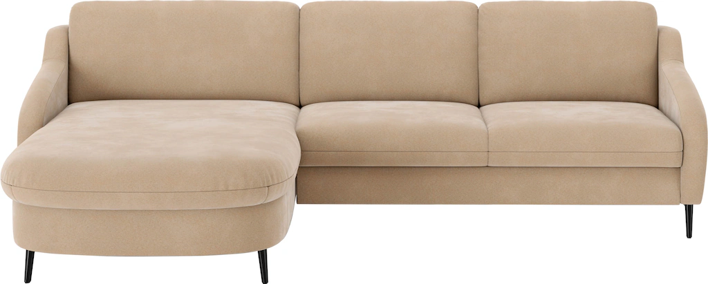Bild von sit&more Ecksofa "Soul L-Form", wahlweise mit Bettfunktion und Bettkasten oder Schubkasten