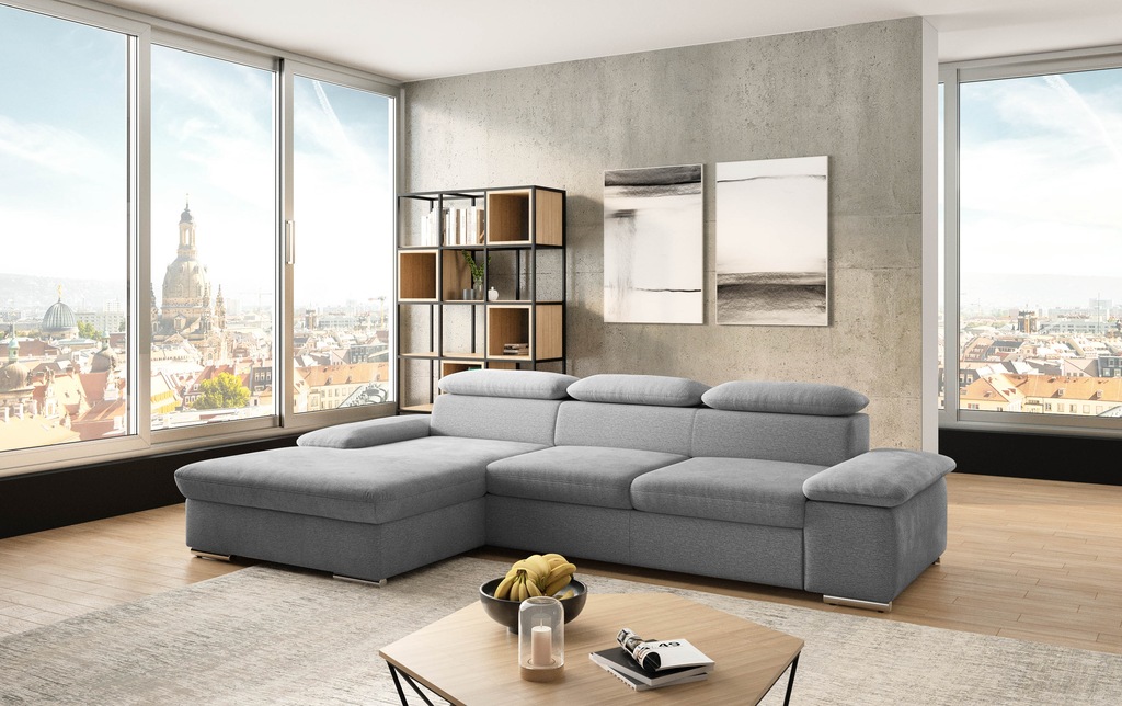 Bild von sit&more Ecksofa "Valantine L-Form", inkl. Kopf- und Armteilverstellung, wahlweise mit Bettfunktion