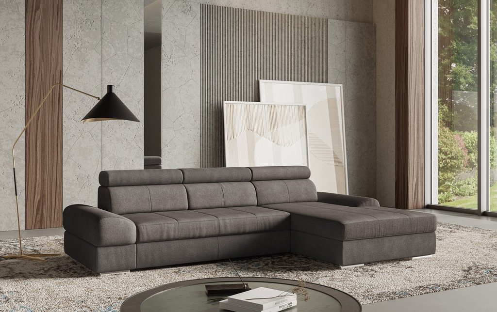 Bild von sit&more Ecksofa "Broadway L-Form", inklusive Kopfteilverstellung, wahlweise mit Bettfunktion